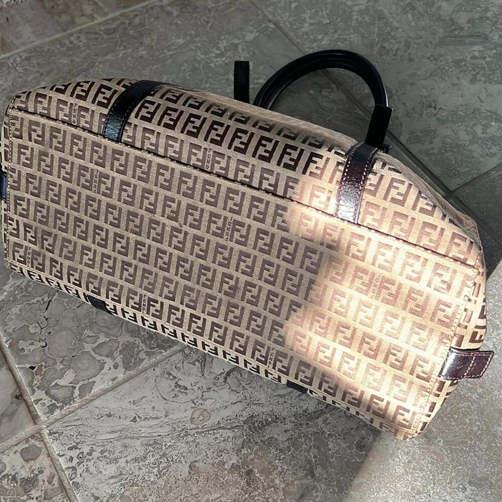Fendi Zucchino Canvas tote bag Excellent - Picture 9 of 15